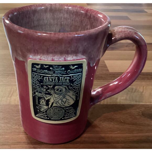 BONES Coffee Company "SANTA JACK" 2022 Tankard Mug by Deneen Pottery - Picture 3 of 9